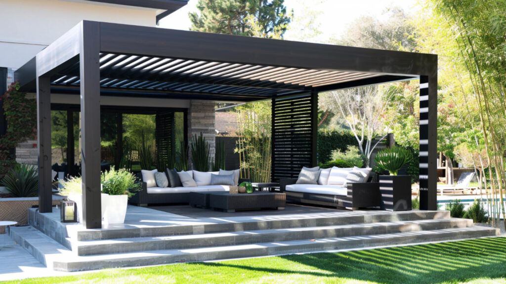 Pergola bioclimatique : pourquoi choisir des lames rétractables ?